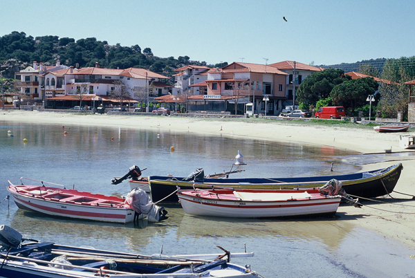 Strand von Ormos Panagias